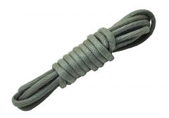 36" Waxy Grey 3.5MM Round Laces