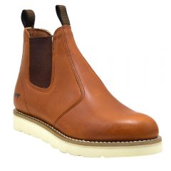 Men's Classic Leather Pull-On Work Boot