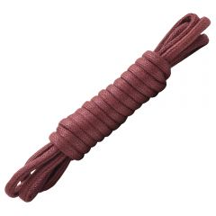 36" Waxy Round Maroon Laces 3.5MM