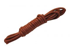 36" Brun Round Laces (2.5MM Thin)