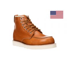 golden fox moc toe heritage work boots