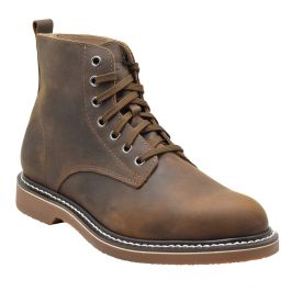  Golden Fox ‘Overlord’ Men’s 6-Inch Service Boot, Leather Welt,  Premium Oiled Full Grain Leather, ASTM Rated | Industrial & Construction