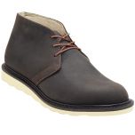 Men's 5" Slim Chukka Work Boots Dark Brown Leather