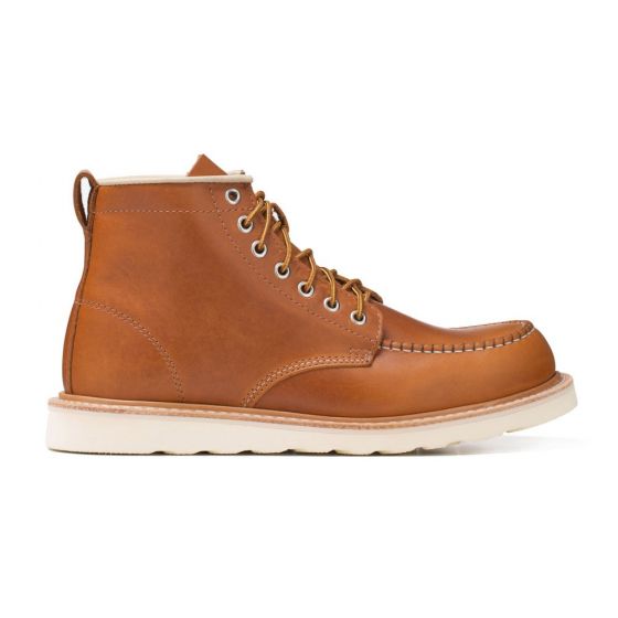 Heritage 1971 Moc Toe Wedge 6 Leather Storm Welt Golden Fox USA