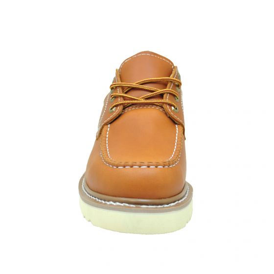 Golden Fox 4 Moc Toe Brown Oxford Work Shoes FINAL SALE